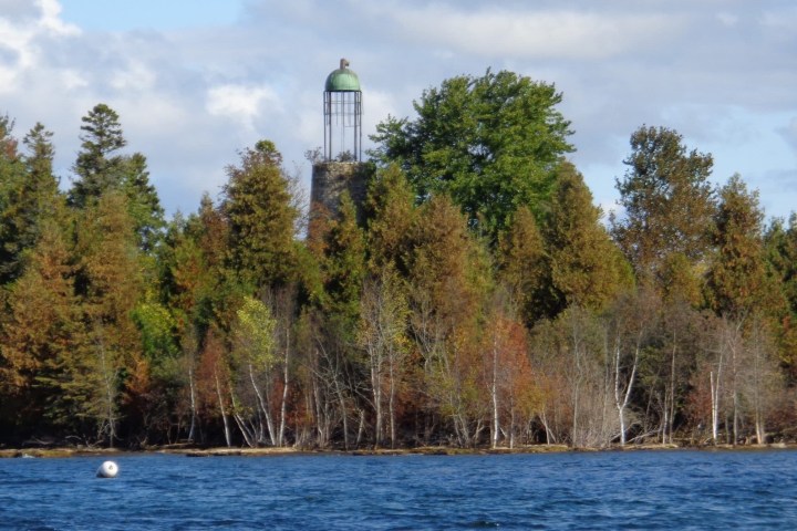 the original baileys harbor wisconsin birdcage light house